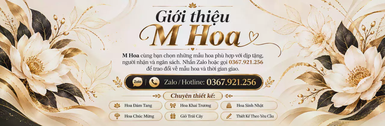 Ảnh bìa Shop hoa tươi Xã Tân An Hội Hồ Chí Minh - Thêm sắc hoa cho ngày vui